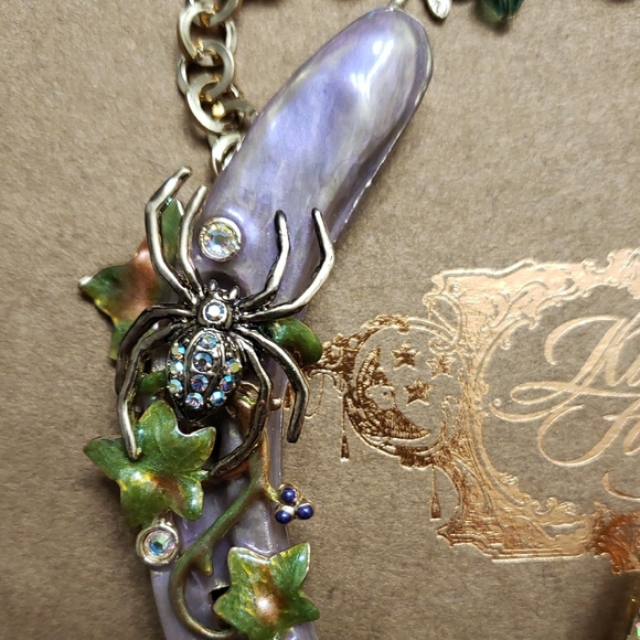 Kirks Folly Enchanted Fairy Horseshoe with Gold and Purple Hues - Picture 4 of 6